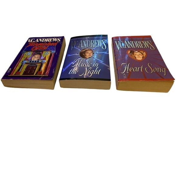 Lot Of 3 VC Andrews Heart Song Tarnished Gold Paperback Book Set Fiction Novel - Picture 4 of 9